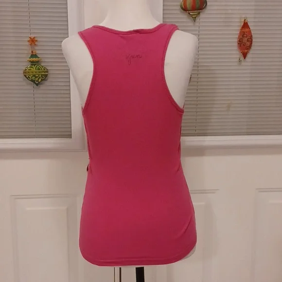 Free Add-on Pink Ribbed "Delicious" Tank Top - Size Small - Picture 4 of 7